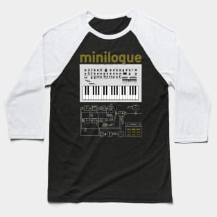 Minilogue Yellow Baseball T-Shirt